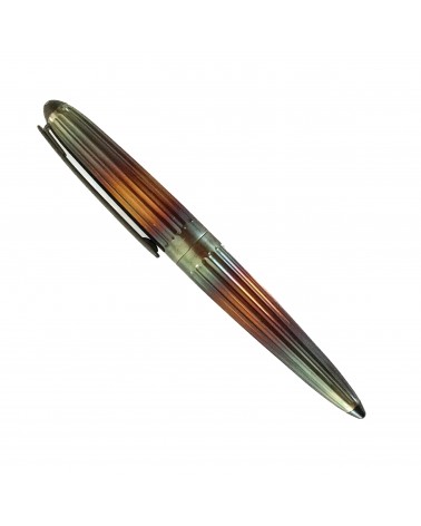 Stylo-plume Diplomat Aero Flame, corps en acier, bec (plume) acier inoxydable EF, F, M, ou L, à L'Ecritoire design, Lausanne