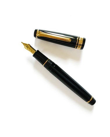 Stylo-plume Sailor PG slim Gold Black , bec MS