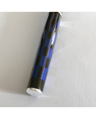 Stylo-plume Diplomat Excellence A+ Rome Noir-Bleu, bec (plume) acier B, M, ou F, fabriqué en Allemagne.