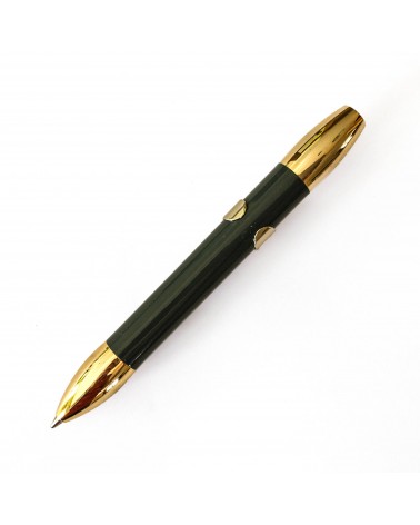 Stylo-bille Récife Riviera Shakin Gold Edition Anthracite qui s’ouvre et se ferme d’une simple secousse du poignet