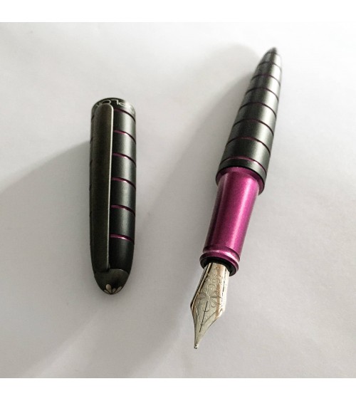 Stylo-plume Diplomat Elox Ring Black Violet