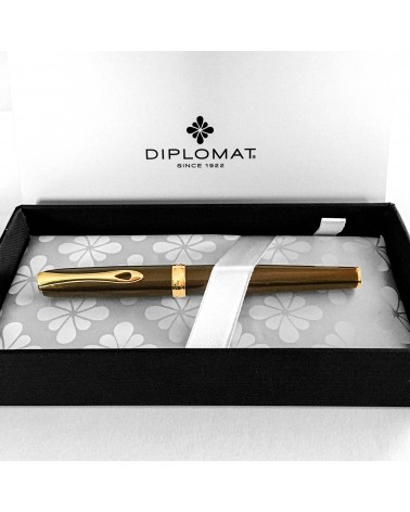 Stylo-plume Diplomat Excellence A2 Marrakech, attributs dorés, fabriqué en Allemagne