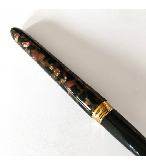 Roller Sheaffer Crest 596 Opalite Brun Or