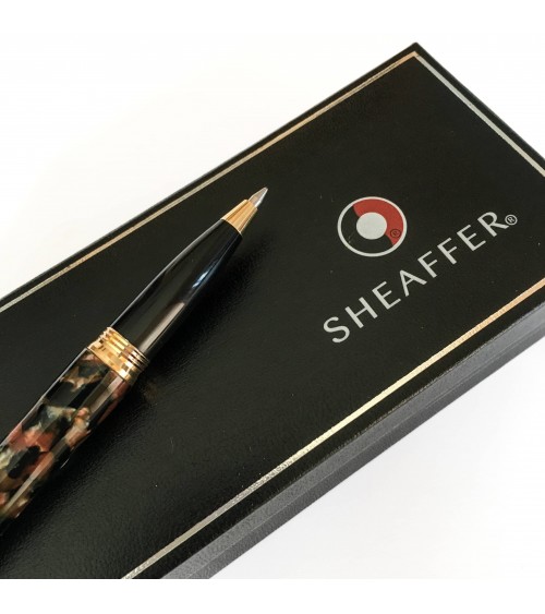 Roller Sheaffer Crest 596 Opalite Brun Or