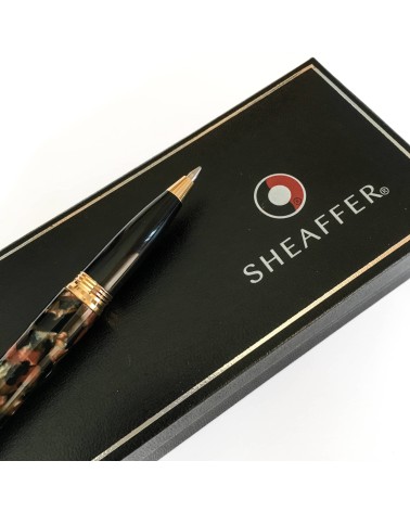 Roller Sheaffer Crest 596 Opalite Brun Or