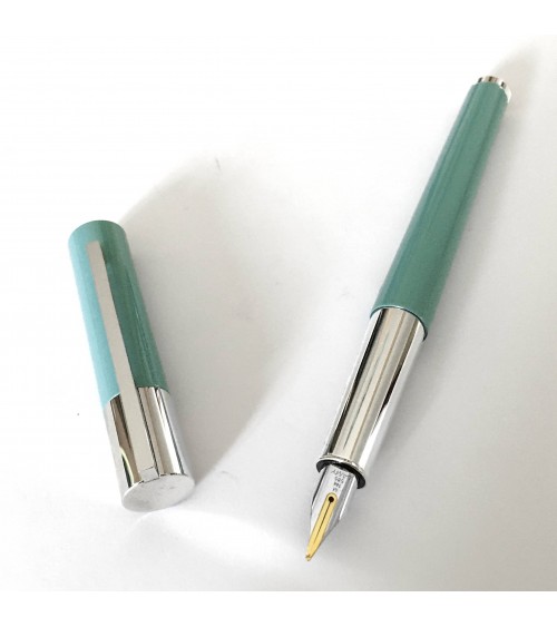 Stylo-plume Lamy Scala Majestic Jade Edition limitée, bec or 14 carats largeur M