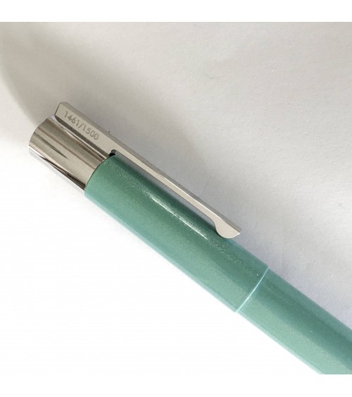 Stylo-plume Lamy Scala Majestic Jade Edition limitée, bec or 14 carats largeur M