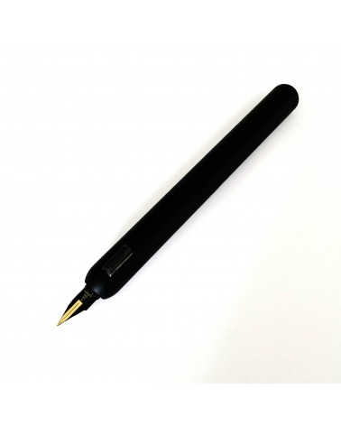 Stylo-plume Lamy Dialog cc Noir, bec or 14 carats largeur F ou extra F