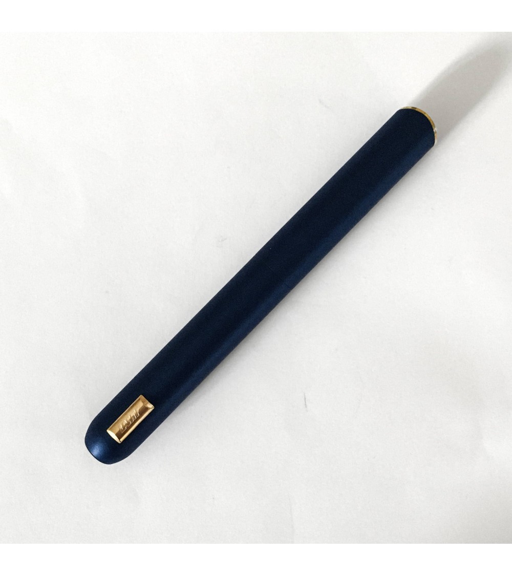 Stylo-plume Lamy Dialog CC Bleu foncé, bec or 14 carats largeur M ou B