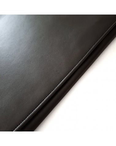 Chemise PA 3 rabats format A4, cuir noir