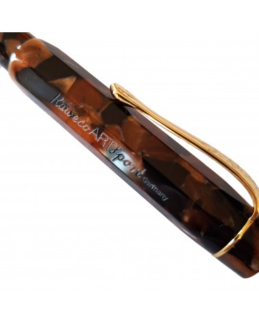 Stylo-plume Kaweco Collection ArtSport, Hickory Brown, fabriqué en Allemagne.
