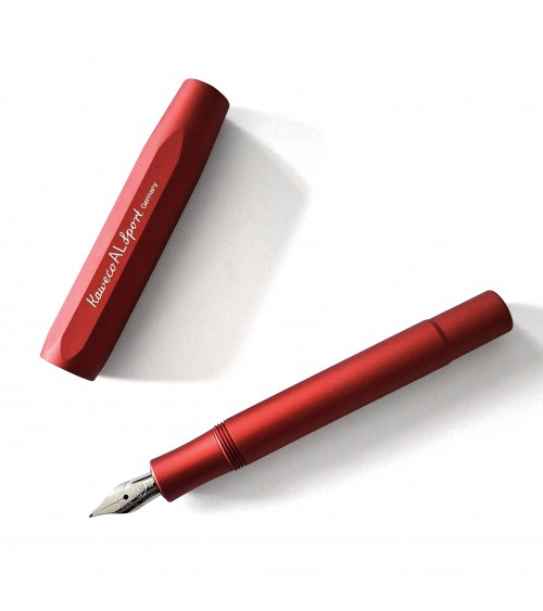 Stylo-plume Kaweco ALSport Deep Red, bec largeur M.