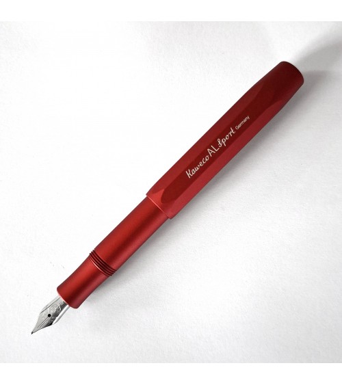 Stylo-plume Kaweco ALSport Deep Red, bec largeur M.