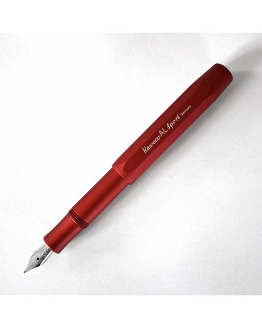 Stylo-plume Kaweco ALSport Deep Red, bec largeur M.