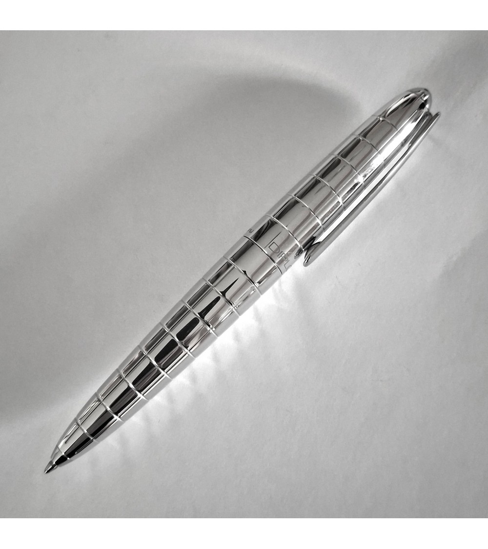 Stylo-bille Diplomat Aero Rhomb Chrome, fabriqué en Allemagne