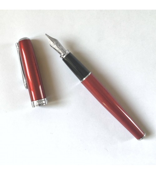 Stylo-plume Diplomat Excellence A2 Rouge magma, fabriqué en Allemagne