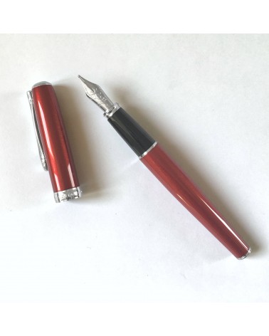 Stylo-plume Diplomat Excellence A2 Rouge magma, fabriqué en Allemagne