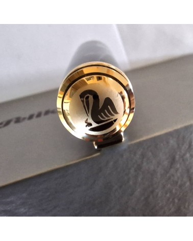 Stylo-plume à piston Pelikan 1000 Renaissance, plume or 18 carats