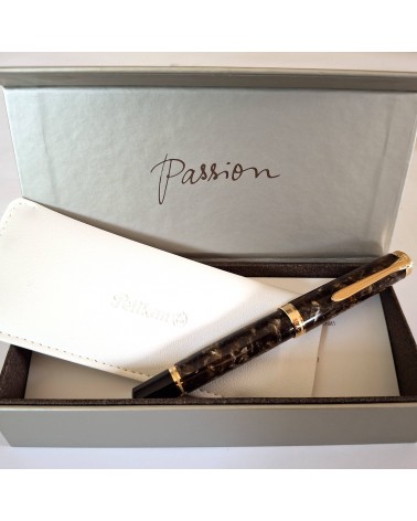 Stylo-plume à piston Pelikan 1000 Renaissance, plume or 18 carats