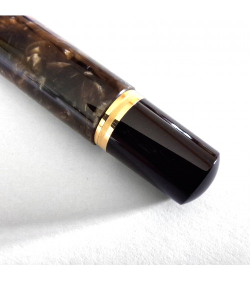 Stylo-plume à piston Pelikan 1000 Renaissance, plume or 18 carats