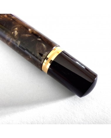 Stylo-plume à piston Pelikan 1000 Renaissance, plume or 18 carats