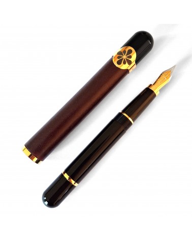 Stylo-plume Diplomat XO-cuir-Bordeaux foncé, série limitée à 265 exemplaires