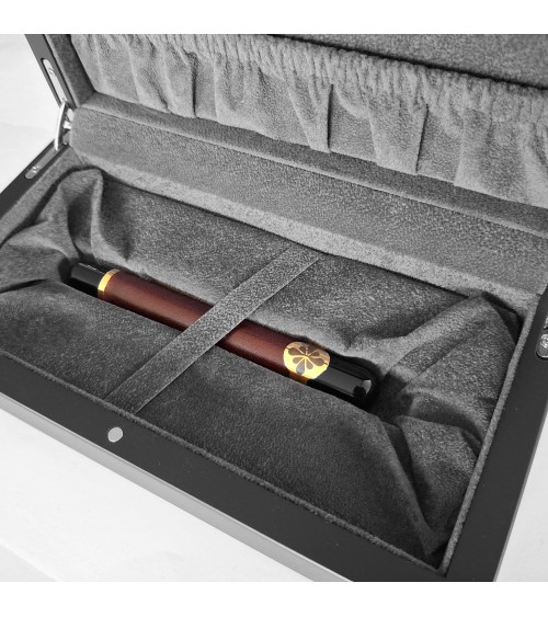 Stylo-plume Diplomat XO-cuir-Bordeaux foncé, série limitée à 265 exemplaires