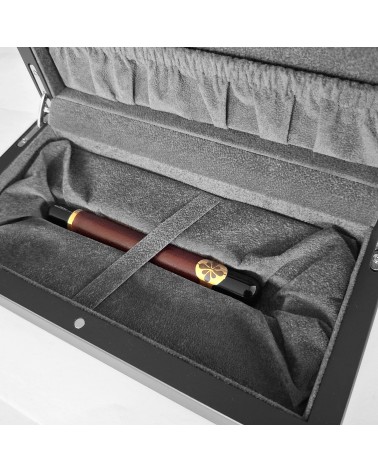 Stylo-plume Diplomat XO-cuir-Bordeaux foncé, série limitée à 265 exemplaires