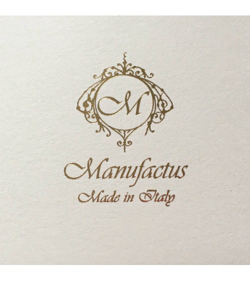 Carnet Manufactus Laccio, couverture cuir veau Lie de vin