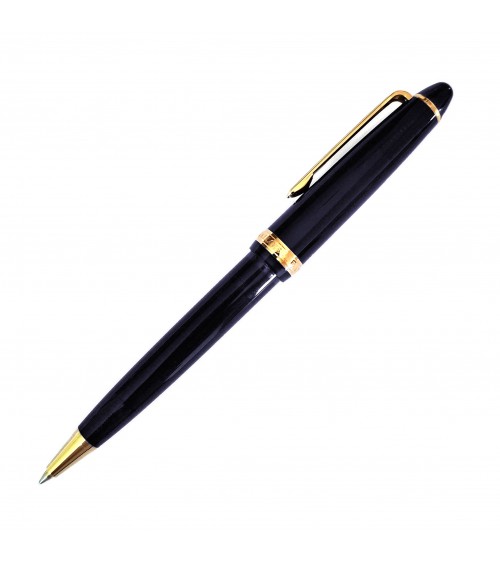 Stylo-bille Sailor Shikiori Sansui Yutsubame (bleu foncé), résine bleu foncé, attributs dorés
