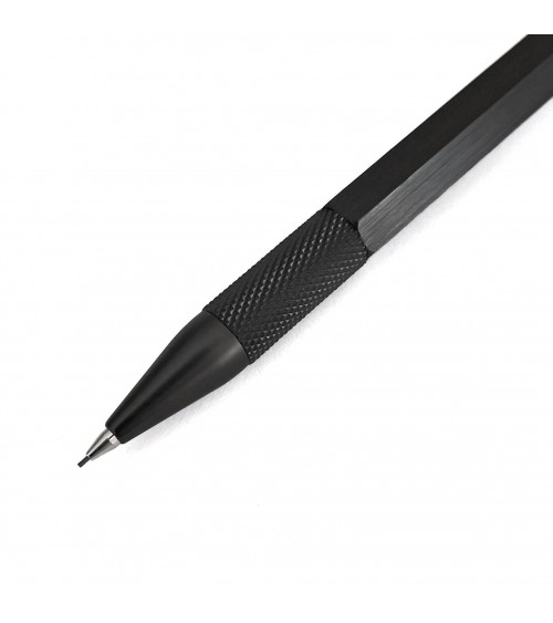 Porte-mine Loclen Tekno Hex Black, fabriqué en Italie