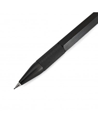 Porte-mine Loclen Tekno Hex Black, fabriqué en Italie