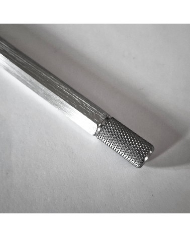 Porte-mine Loclen Tekno Hex Chrome, fabriqué en Italie