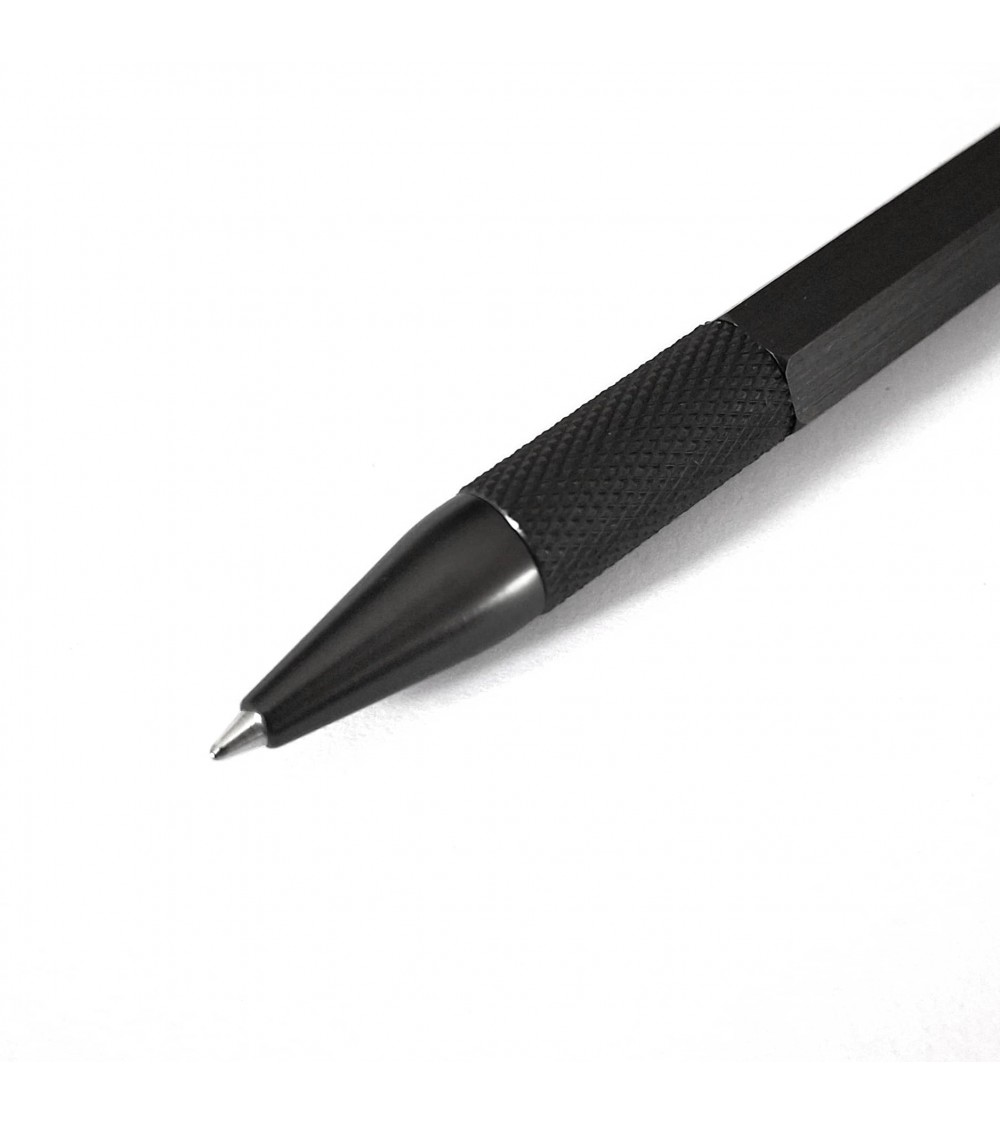 Stylo-bille Loclen Tekno Hex Black, fabriqué en Italie Stylo-bille Loclen Tekno Hex Black, fabriqué en Italie
