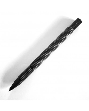 Stylo-bille Loclen Tekno Twist Black, fabriqué en Italie