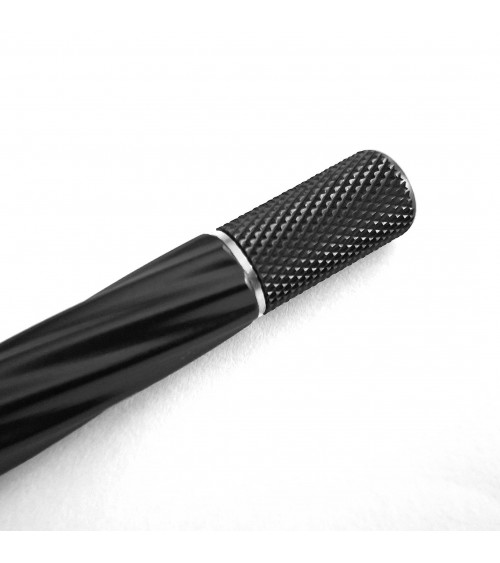 Stylo-bille Loclen Tekno Twist Black, fabriqué en Italie