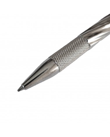 Stylo-bille Loclen Tekno Twist Chrome, fabriqué en Italie