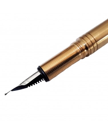 Stylo-plume Loclen Tiny Fountain Pen Laiton, fabriqué en Italie