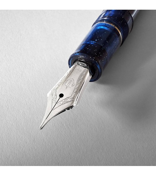 Stylo-plume Sailor PG Slim Sunset over the Ocean, bec or 21 carats rhodié, largeur M