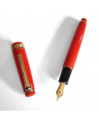 Stylo-plume Sailor PG slim Gold Red, bec or 14 carats largeur M