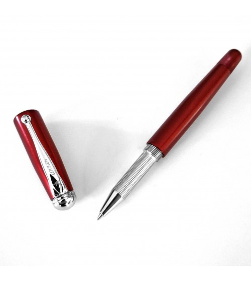 Stylo-plume convertible en roller Loclen Classica Red, fabriqué en Italie