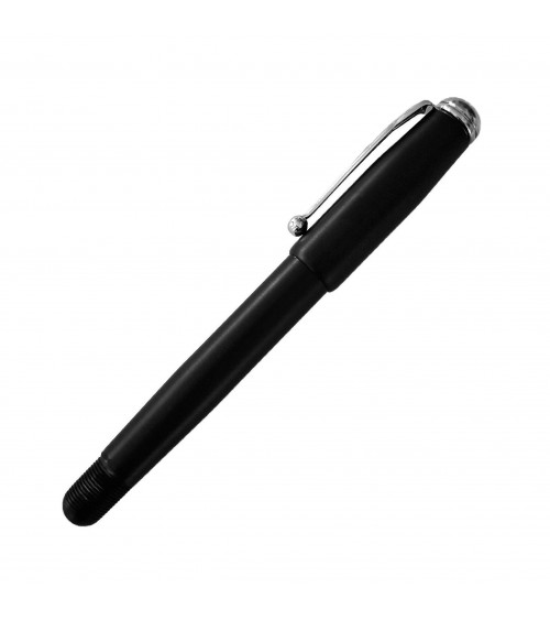 Stylo-plume convertible en roller Loclen Classica Black, fabriqué en Italie