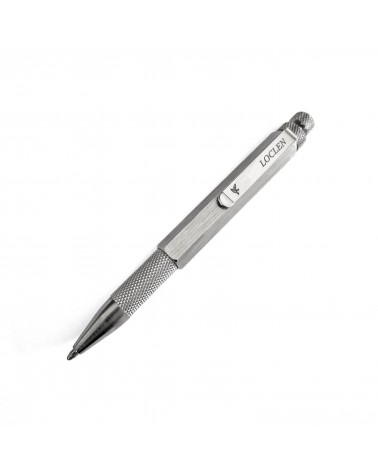 Stylo-bille Loclen L3 Chrome, fabriqué en Italie