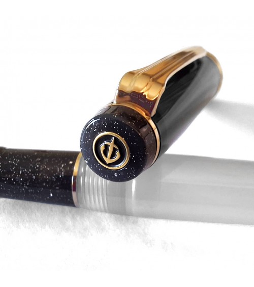 Stylo-plume Sailor Dried Flower 2 Black Rose, bec or 14 carats largeur M