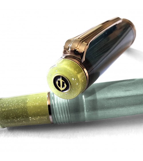 Stylo-plume Sailor Dried Flower Eucalyptus, bec or 14 carats largeur MF