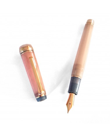 Stylo-plume Sailor Dried Flowers Globe Amaranth, bec or 14 carats largeur M