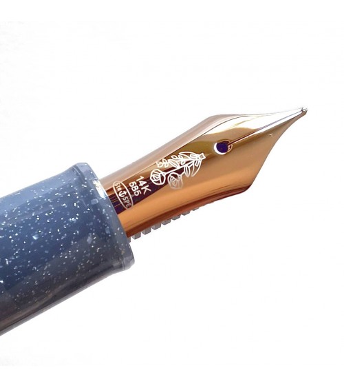 Stylo-plume Sailor Dried Flowers Globe Amaranth, bec or 14 carats largeur M