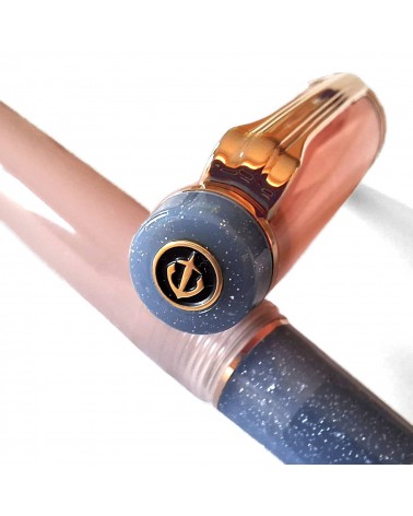 Stylo-plume Sailor Dried Flowers Globe Amaranth, bec or 14 carats largeur M