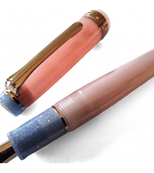 Stylo-plume Sailor Dried Flowers Globe Amaranth, bec or 14 carats largeur M