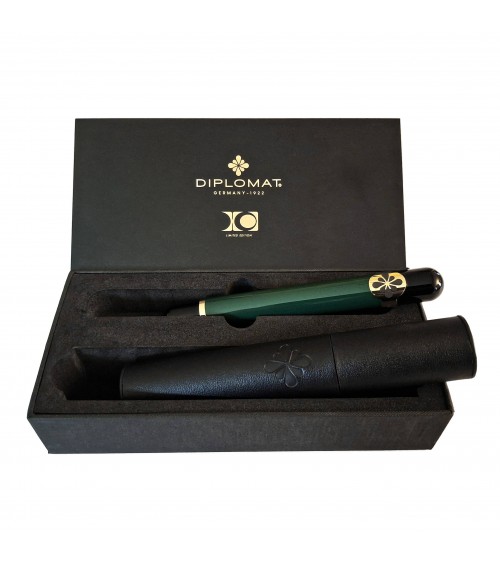 Stylo-plume Diplomat XO Vert laqué, série limitée à 555 exemplaires